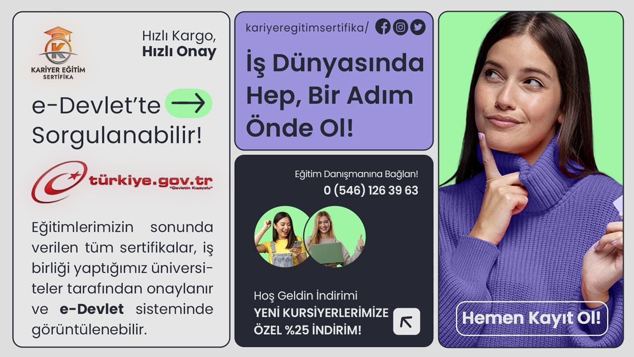 Kariyer Eğitim Sertifika Banner